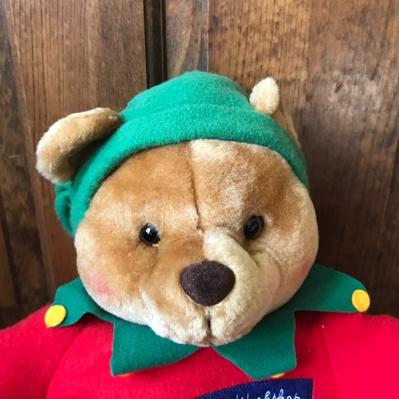 FINAL PRICE - Hallmark "Chris the Elf Bear" #25 from Santa's Workshop - Picture 2 of 9